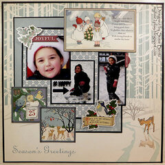 Snowy Season's Greeting