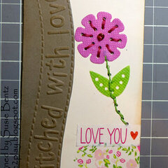Stitched with Love Tag/Card