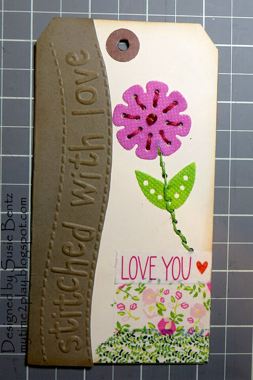 Stitched with Love Tag/Card