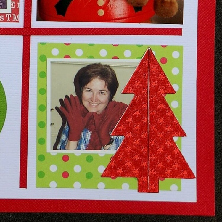 Christmas Grid Layout with Eileen Hull Thinlits