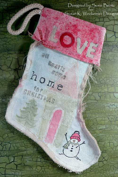 Christmas Love Campaign Stocking