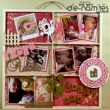 Sweet Pea Baby Photo Tray *Die-Namites*