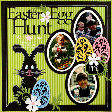 Easter Egg Hunt  **Want2Scrap**