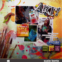 Create Art!  **Paper House**