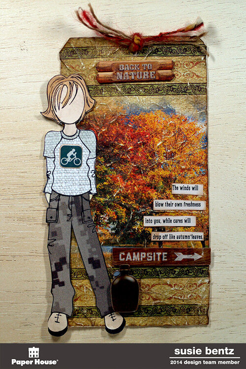Back to Nature Tag  **Paper House**