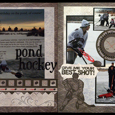 Pond Hockey  **MOXXIE**