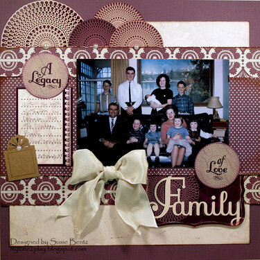 A Legacy of Love Family layout  *Quick Quotes*