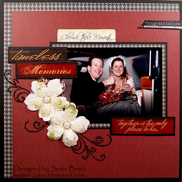 Timeless Memories Wedding layout **Quick Quotes**