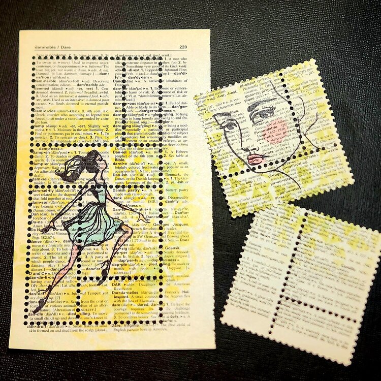 Collage &amp; Journal Fodder - Book Pages