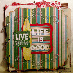 Life is Good Mini-Album **Want2Scrap** Cover