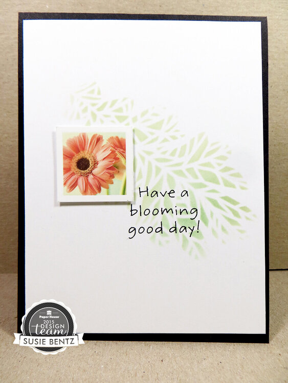 Blooming Good Day card