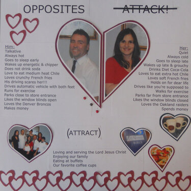 Opposites attack/attract