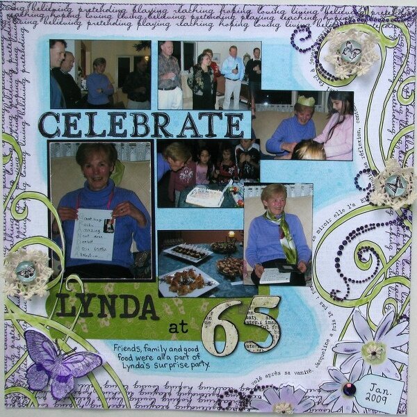 Celebrate- Lynda at 65