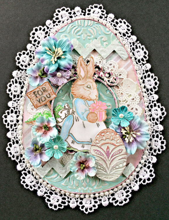 Easter Card DT work Creative Embellishments