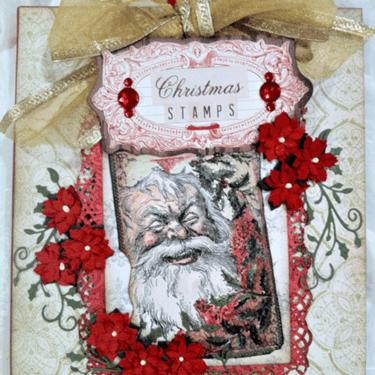 &quot;Christmas Stamps Book&quot; OTP **CT work Flying Unicorn**