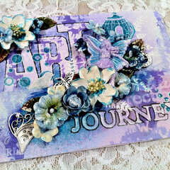 "Art Journey" *CT work for Flying Unicorn* Coffee and Muse Blog hop