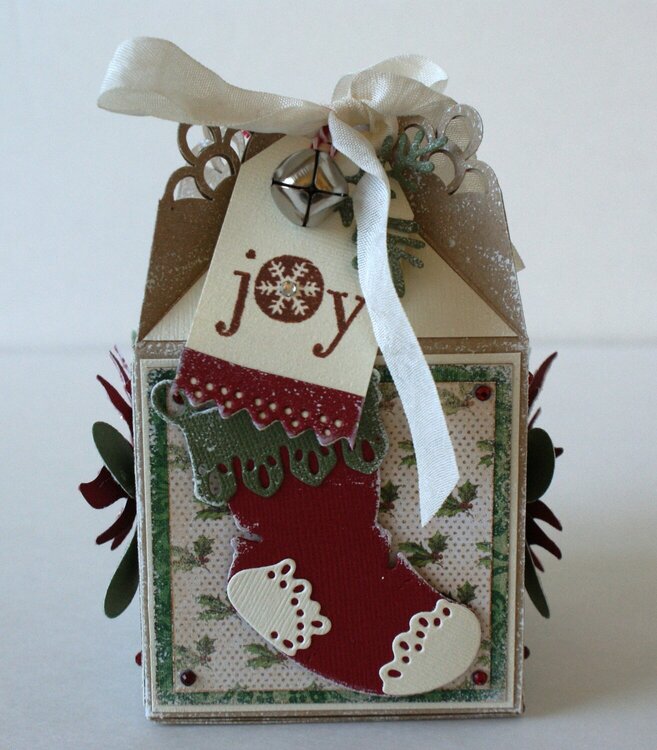 Christmas Favor Boxes Featuring Magnolia Doohickeys