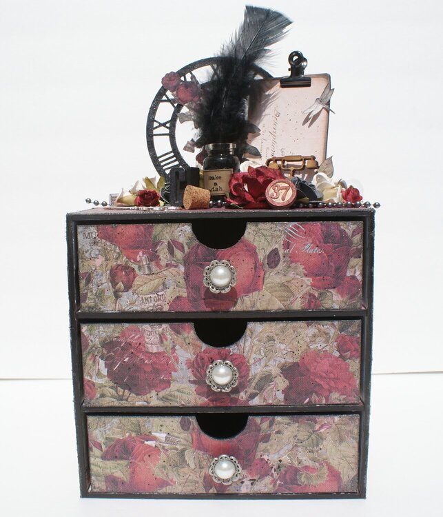 Stationer's Desk Altered Dresser