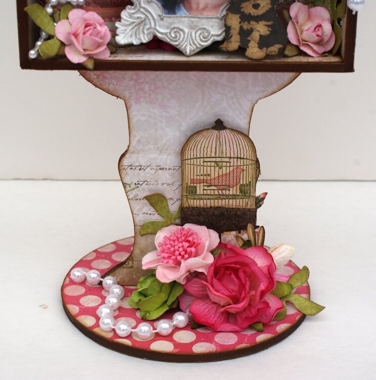 &quot;Little Miss&quot; Shadowbox Stand