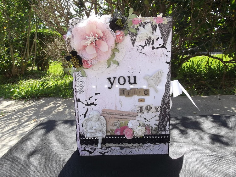 Prima Lyric Altered Book Box