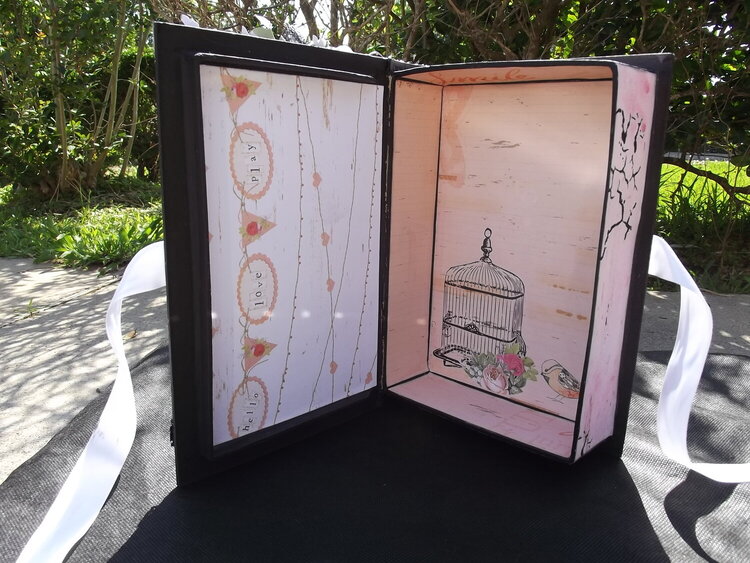 Prima Lyric Altered Book Box