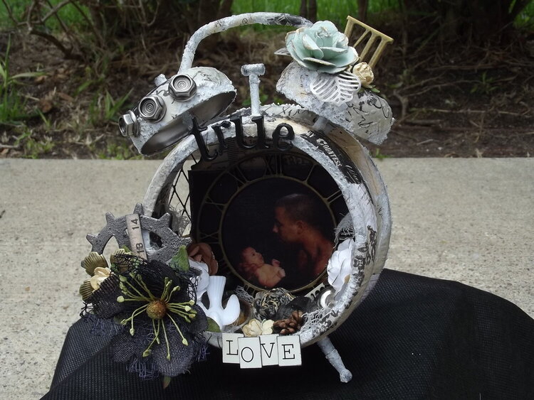 Father&#039;s Day Altered Clock