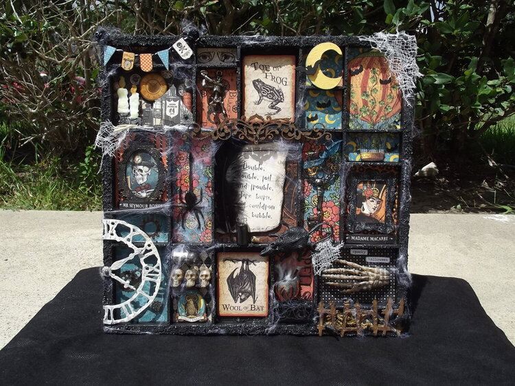 Steampunk Spells Halloween Printers Tray