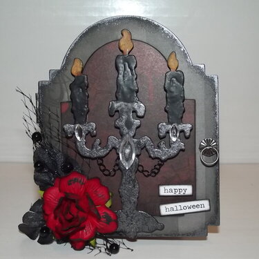 Gothic Vampire Cabinet Card