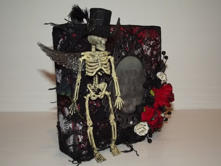 Gothic Vampire Mixed media Canvas
