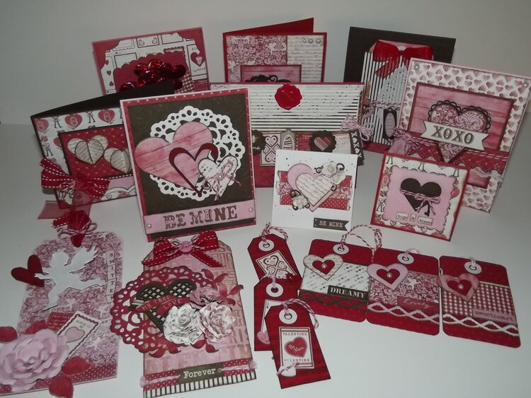Valentines Day cards &amp; tags
