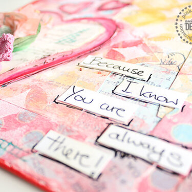 Mixed Media Canvas, designed for Pink Paislee