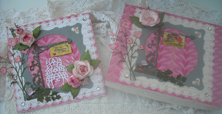 Valentine&#039;s Card and gift box