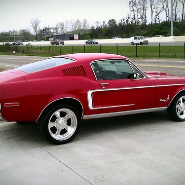 1968 mustang fastback