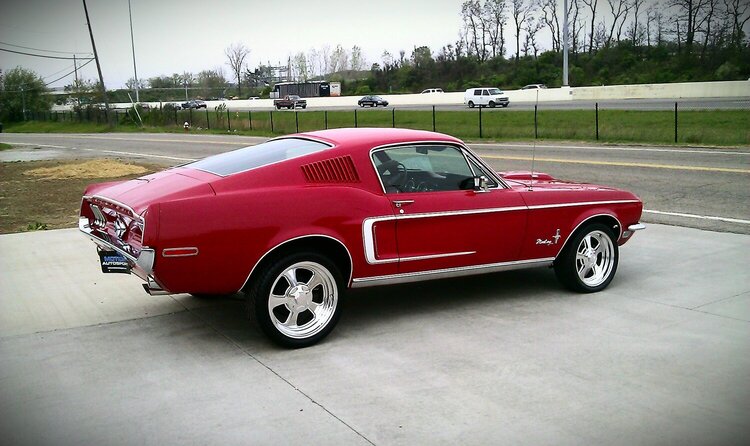 1968 mustang fastback