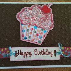 Cricut Cupcake Card