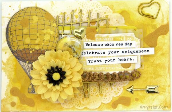 Welcome each day by Amy Prior