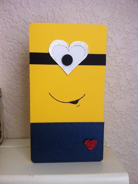 Minion Valentine  Card