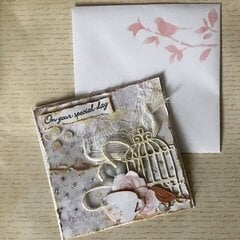 On your special day Shabby Chic Card