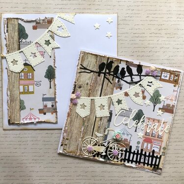 Shabby Chic Banner Card