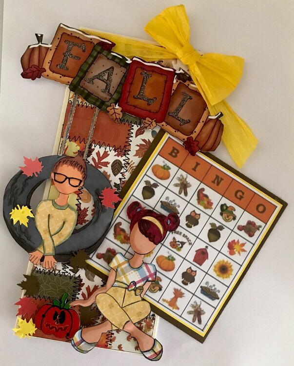 Fall Tag made for a swap
