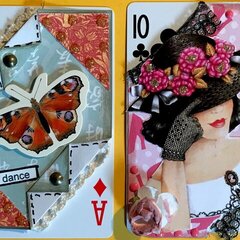 Altered Playing Cards