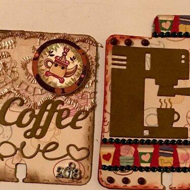 Coffee Rolodex Cards