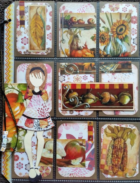 Autumn Prima Doll Pocket letter