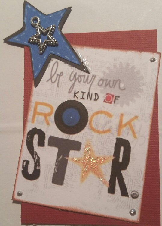July ATC - Be your own Rock Star