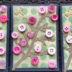 Cherry Blossom ATCs