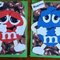 M & Ms my favourites ATCs