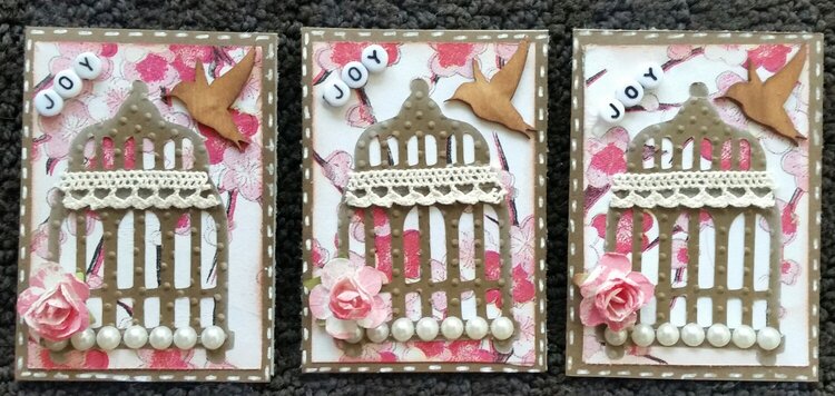 Simple Joy ATCs