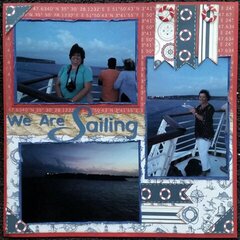 We are sailing