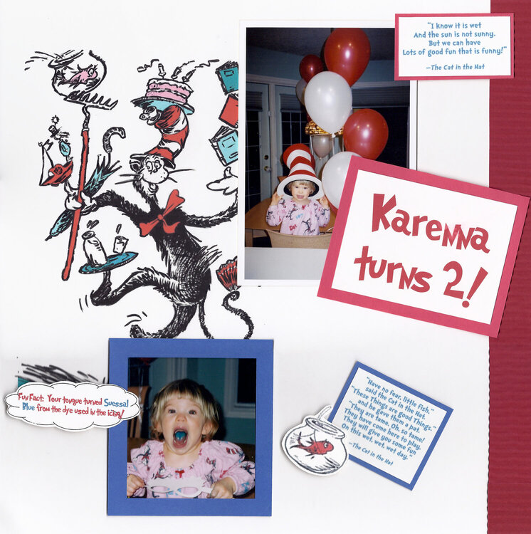 Karenna turns 2 - page 1