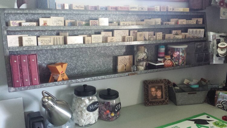 New stamp shelf 